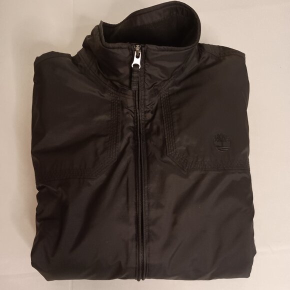 Timberland Men’s Black Waterproof Fleece Lined Jacket Size Medium - Picture 16 of 16